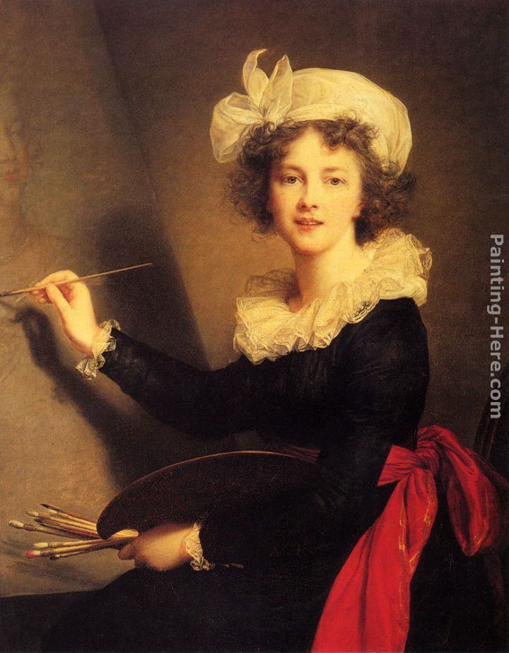 Elisabeth Louise Vigee-Le Brun Self Portrait